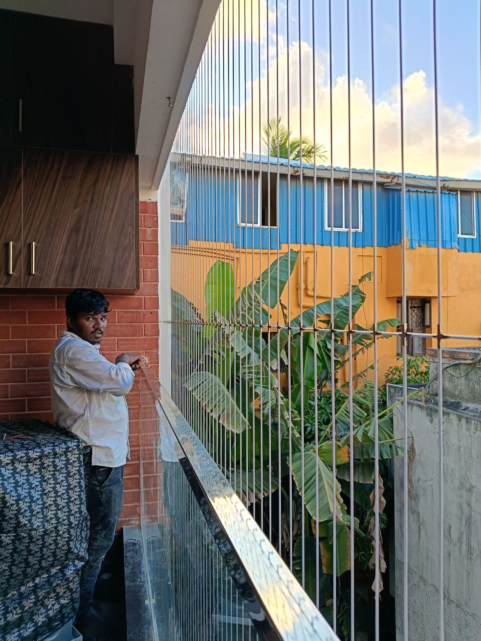 Modern Invisible Grills for Balcony